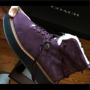 Brand New Coach Urban Hiker Suede Boots